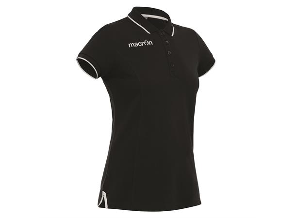 Desi Polo BLK/WHT XS Poloskjorte til dame i bomull 