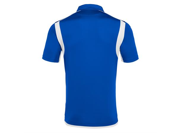 Tabit Shirt Shortsleeve ROY/WHT S Teknisk t-skjorte med polokrage - Unisex 