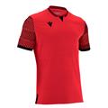 Tureis Shirt RED/BLK XXS Teknisk T-skjorte i ECO-tekstil
