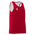 F500 Basket Shirt W RED/WHT S Vendbar teknisk basketdrakt til dame