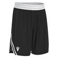 Kansas Basket Eco Shorts BLK/WHT XXL Teknisk basketshorts - Unisex