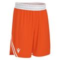 Kansas Basket Eco Shorts ORA/WHT 4XL Teknisk basketshorts - Unisex