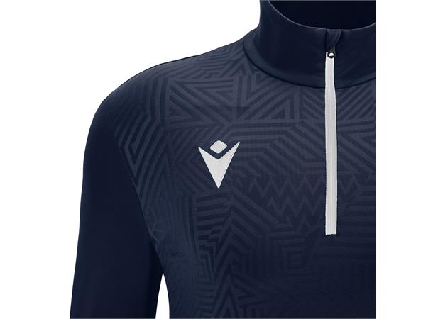 Fraser 1/4 Zip Top NAV/WHT 3XS Teknisk treningsgenser - Unisex 