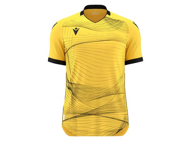 Wyvern Eco Match Day Shirt YEL/BLK L Teknisk drakt i ECO-tekstil - Unisex 