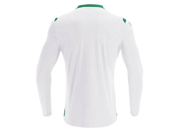 Alhena Shirt Longsleeve WHT/GRN M Utgående modell 