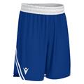 Kansas Basket Eco Shorts ROY/WHT XL Teknisk basketshorts - Unisex