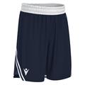 Kansas Basket Eco Shorts NAV/WHT XL Teknisk basketshorts - Unisex