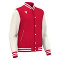 Fiddle varsity college RED/WHT M Collegejakke - Unisex