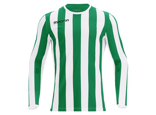 Trevor Shirt Longsleeve GRN/WHT S Utgående modell 